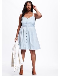 Old Navy Chambray Plus Size Cami Dress