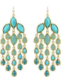 Kendra Scott Freesia Chandelier Earrings Turquoise
