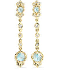 Larkspur & Hawk Ivy 14 Karat Gold Diamond Earrings