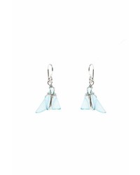 Jewelry By Wendy Light Blue Seaglass Earring