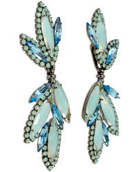 Elizabeth Cole Lapis Dragonfly Earrings