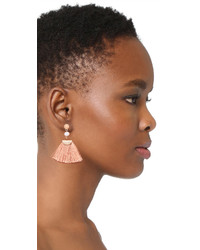 Shashi Mia Tassel Fan Earrings