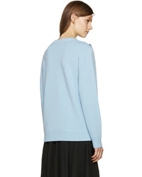 Marc Jacobs Blue Embellished Sweater