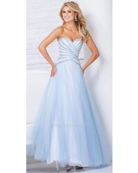 Tony Bowls Le Gala Princess Tulle Prom Gown