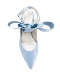 DELPOZO Bow Embellished Ballerina Shoes