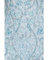 Adrianna Papell Embellished A Line Gown