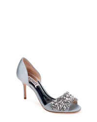Badgley Mischka Hansen Crystal Embellished Sandal