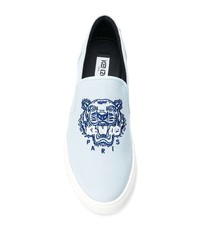 Kenzo K Skate Tiger Slip On Sneakers