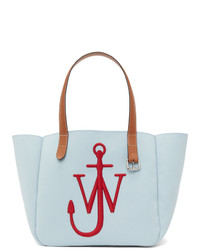 JW Anderson Blue And Red Recycled Canvas Belt Tote