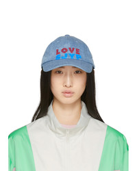 Light Blue Embroidered Cap