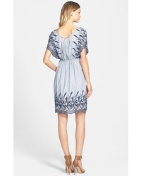 Vince Camuto Two By Embroidered Stripe Dress