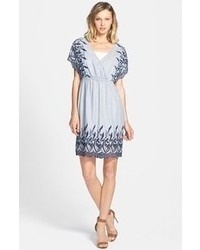 Vince Camuto Two By Embroidered Stripe Dress