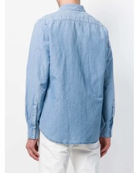 Ermanno Scervino Embroidered Chambray Shirt