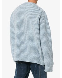 Calvin Klein 205W39nyc Embroidered Front Wool Jumper