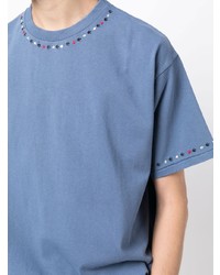 Bode Blooming Garland Embroidered T Shirt