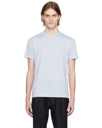 Tom Ford Blue Embroidered T Shirt