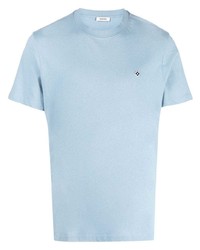 Sandro Cross Embroidered Short Sleeve T Shirt
