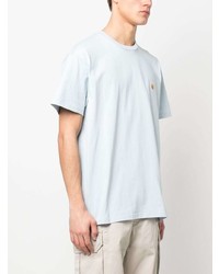 Carhartt WIP Embroidered Logo Cotton T Shirt