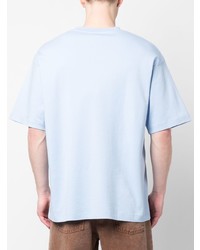Drôle De Monsieur Embroidered Logo Cotton T Shirt