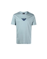 Emporio Armani Felt Logo Patch T Shirt