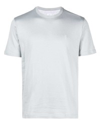 Eleventy Logo Embroidered Cotton T Shirt