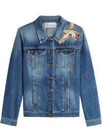 RED Valentino Red Valentino Denim Jacket With Embroidery