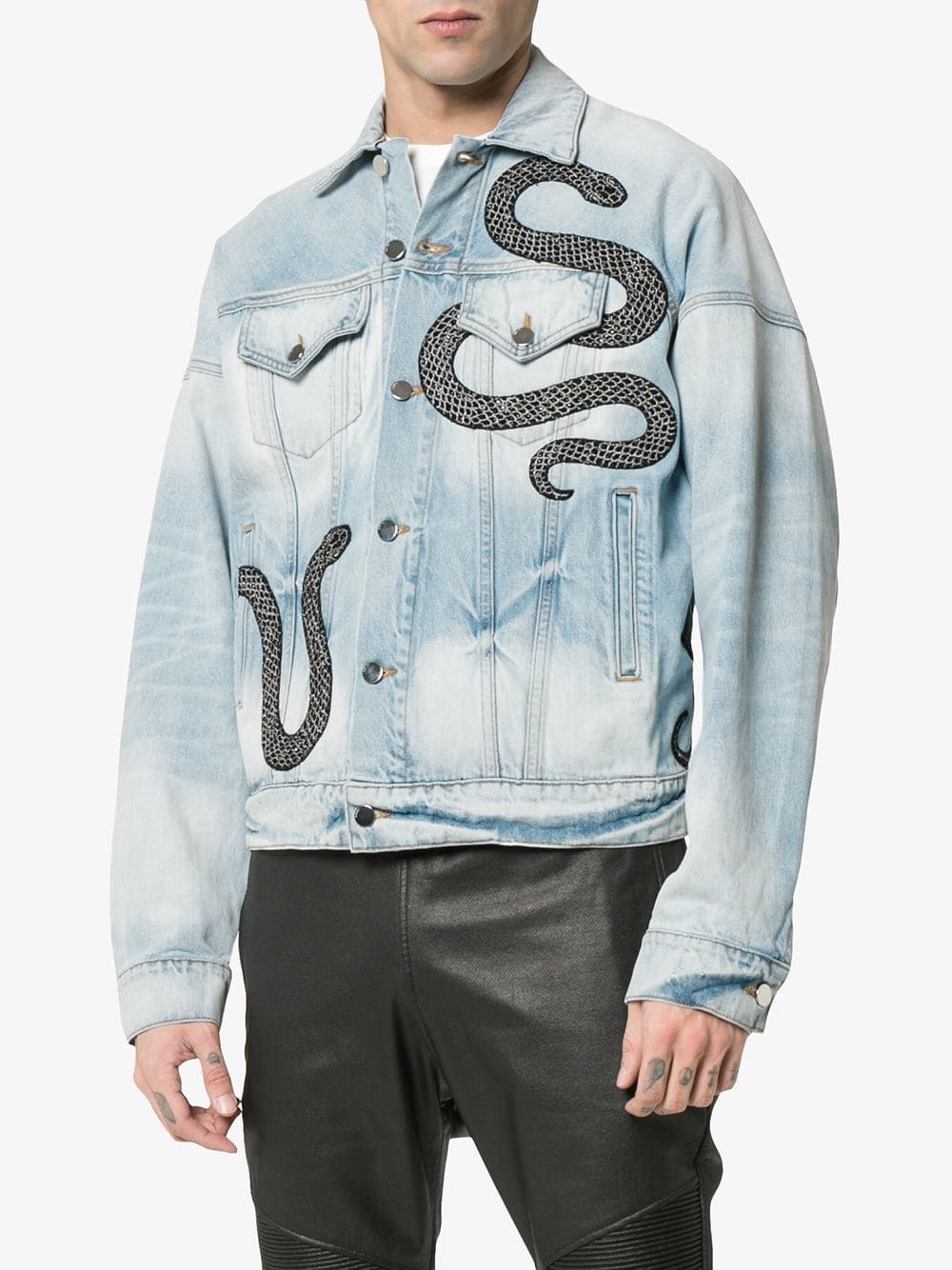 Amiri deals snake jacket