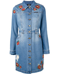 House of Holland Embroidered Shirt Dress