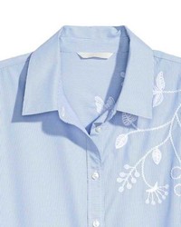 H&M Embroidered Shirt