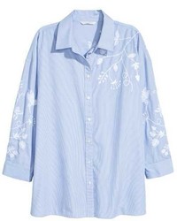 H&M Embroidered Shirt