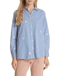 The Great Embroidered Swing Oxford Shirt