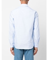 A.P.C. Logo Embroidered Button Down Shirt