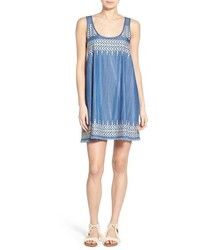 Plenty by Tracy Reese Flyaway Embroidered Babydoll Dress