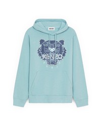 Kenzo Embroidered Tiger Logo Cotton Hoodie