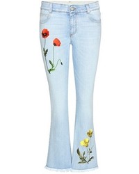 Stella McCartney Embroidered Flared Jeans