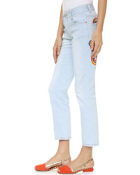 Stella McCartney Embroidered Tomboy Jeans