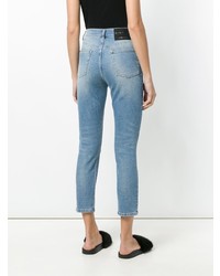 History Repeats Heart Appliqu Cropped Jeans