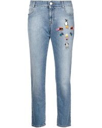 Stella McCartney Tomboy Embroidered Jeans