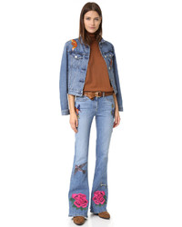 3x1 W25 Bell Embroidery Jeans