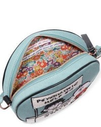 Olympia Le-Tan Psychiatric Help Embroidered Crossbody Bag