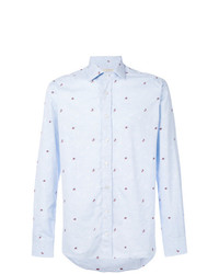 Etro Butterfly And Ladybird Embroidered Shirt Unavailable