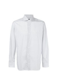 Barba Embroidered Fitted Shirt