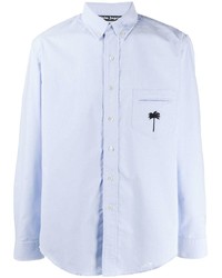 Palm Angels Embroidered Oxford Shirt