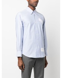 Thom Browne Embroidered Whale Detail Shirt