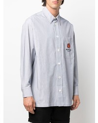 Kenzo Logo Print Long Sleeve Shirt