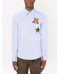 Dolce & Gabbana Patch Detail Button Up Shirt