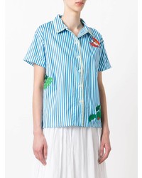 Mira Mikati Multiple Embroideries Shortsleeved Shirt