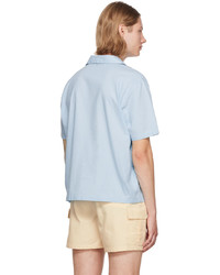 Gimaguas Blue Cotton Shirt