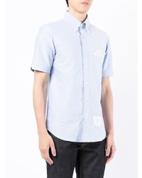 Thom Browne Embroidered Detail Short Sleeve Shirt