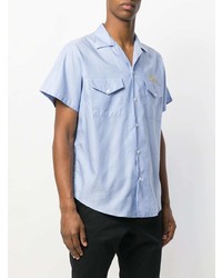 Gucci Embroidered Short Sleeved Shirt